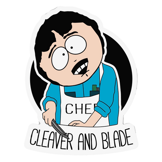 Randy Sticker Cleaverandblade.com