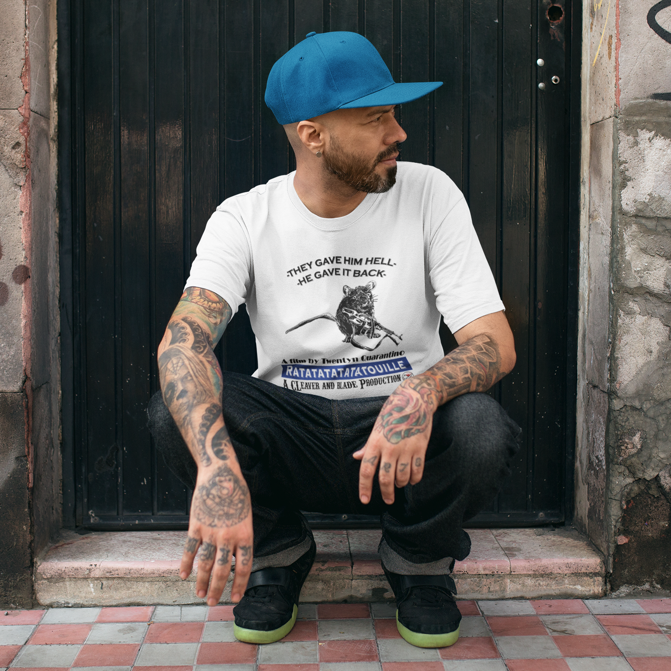 Rat T-Shirt Cleaverandblade.com