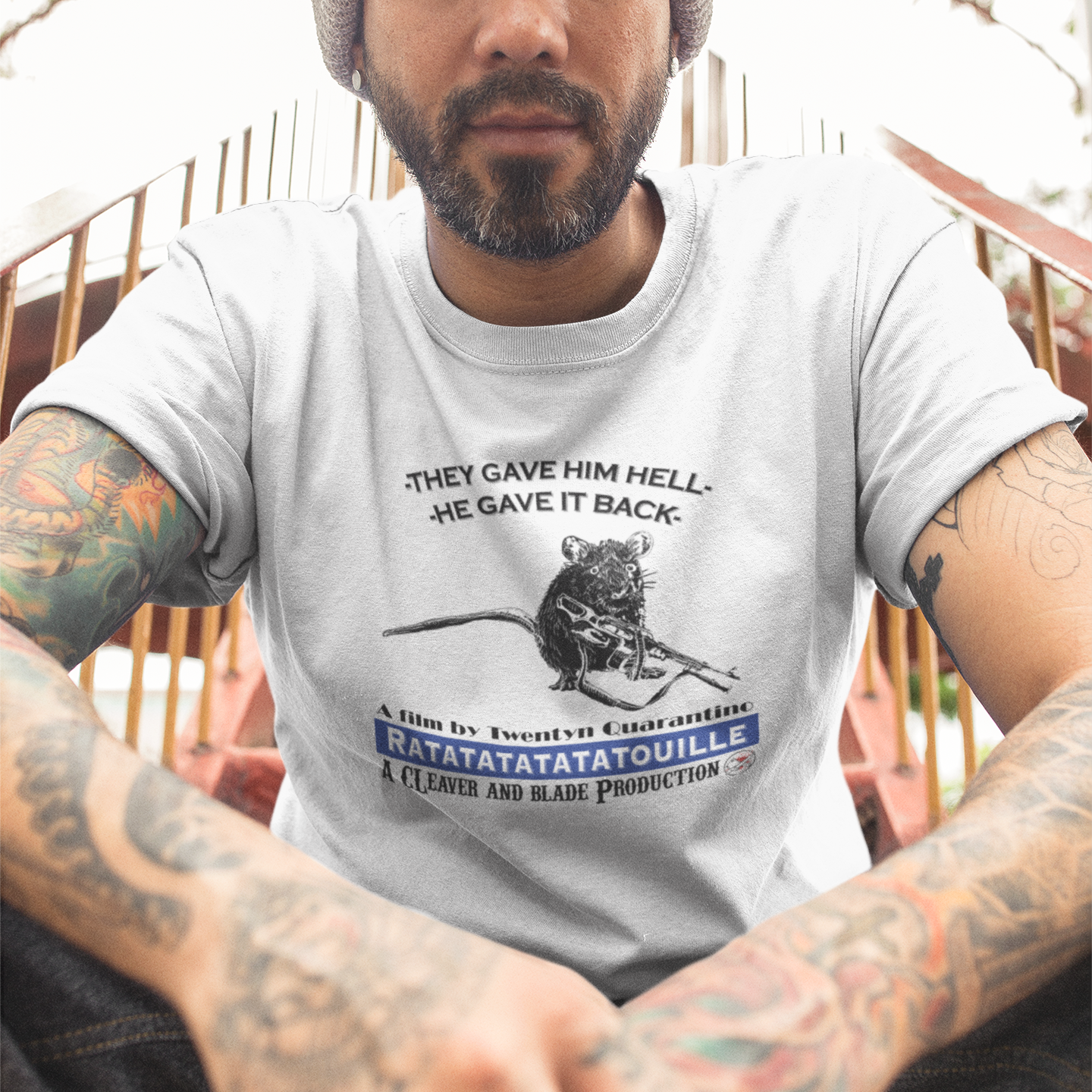 Rat T-Shirt Cleaverandblade.com