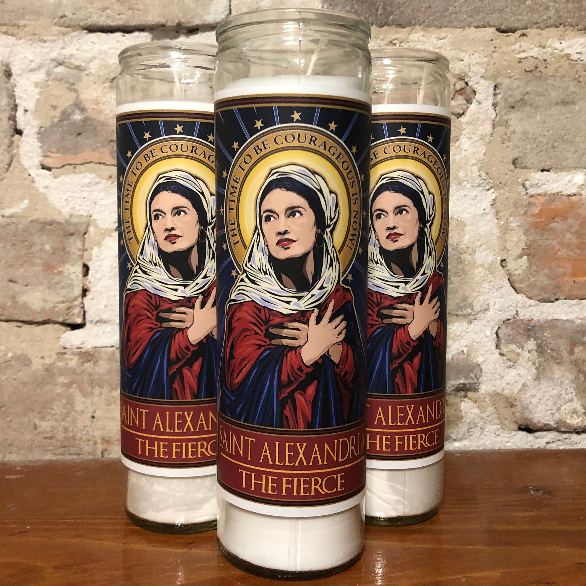 Saint Alexandria The Fierce Candle Cleaverandblade.com