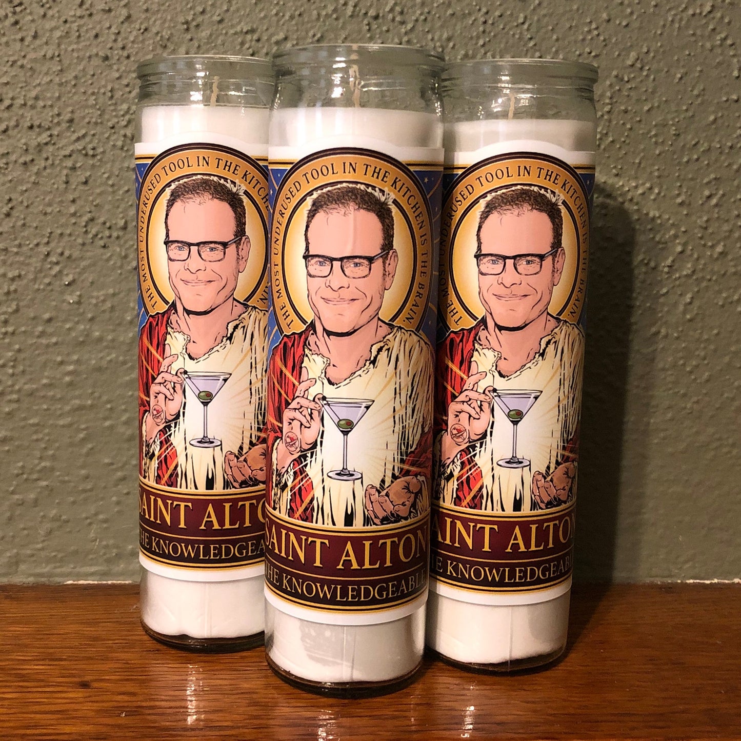 Saint Alton The Knowledgeable Candle Cleaverandblade.com
