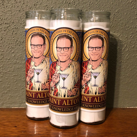 Saint Alton The Knowledgeable Candle Cleaverandblade.com