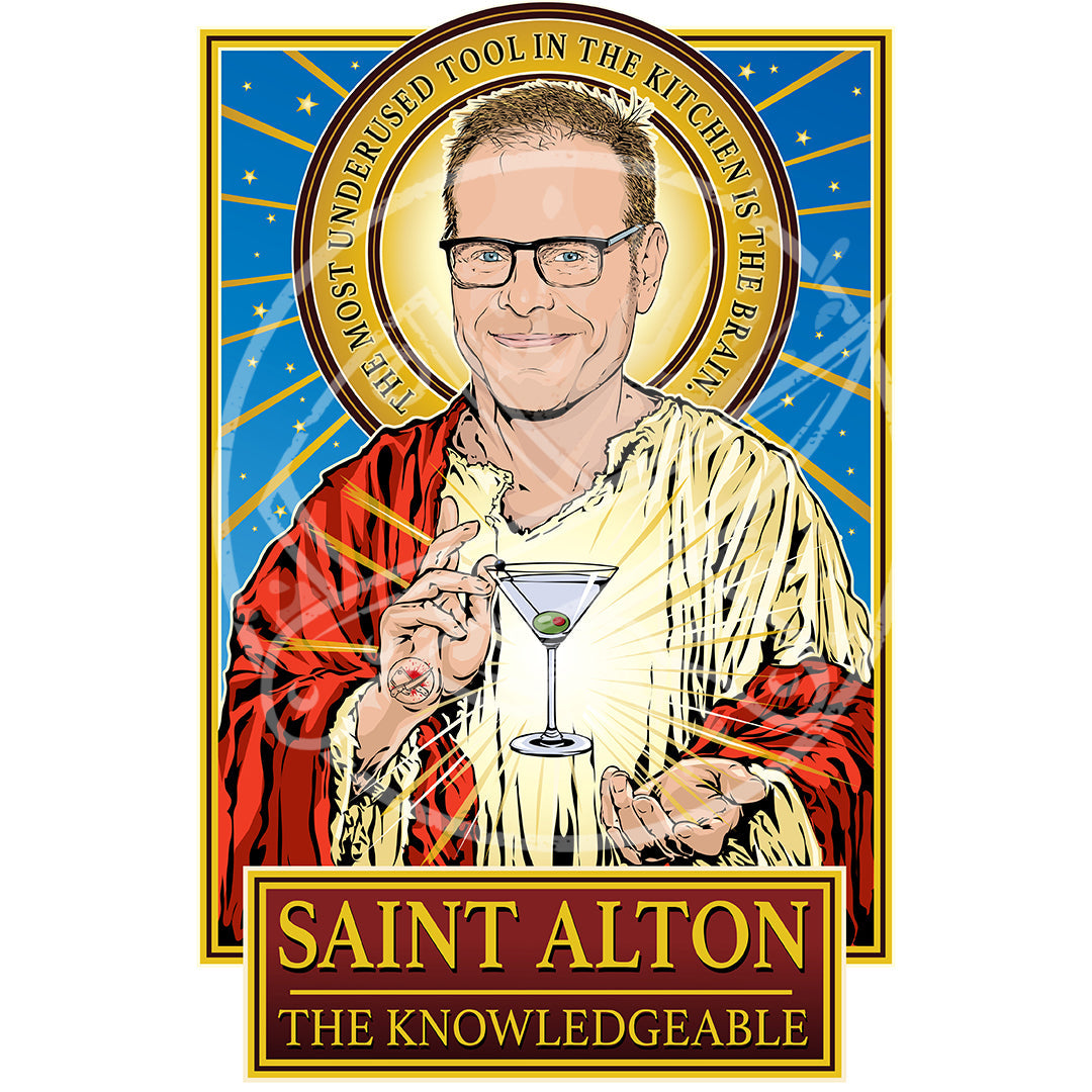 Saint Alton The Knowledgeable Poster – Cleaverandblade.com