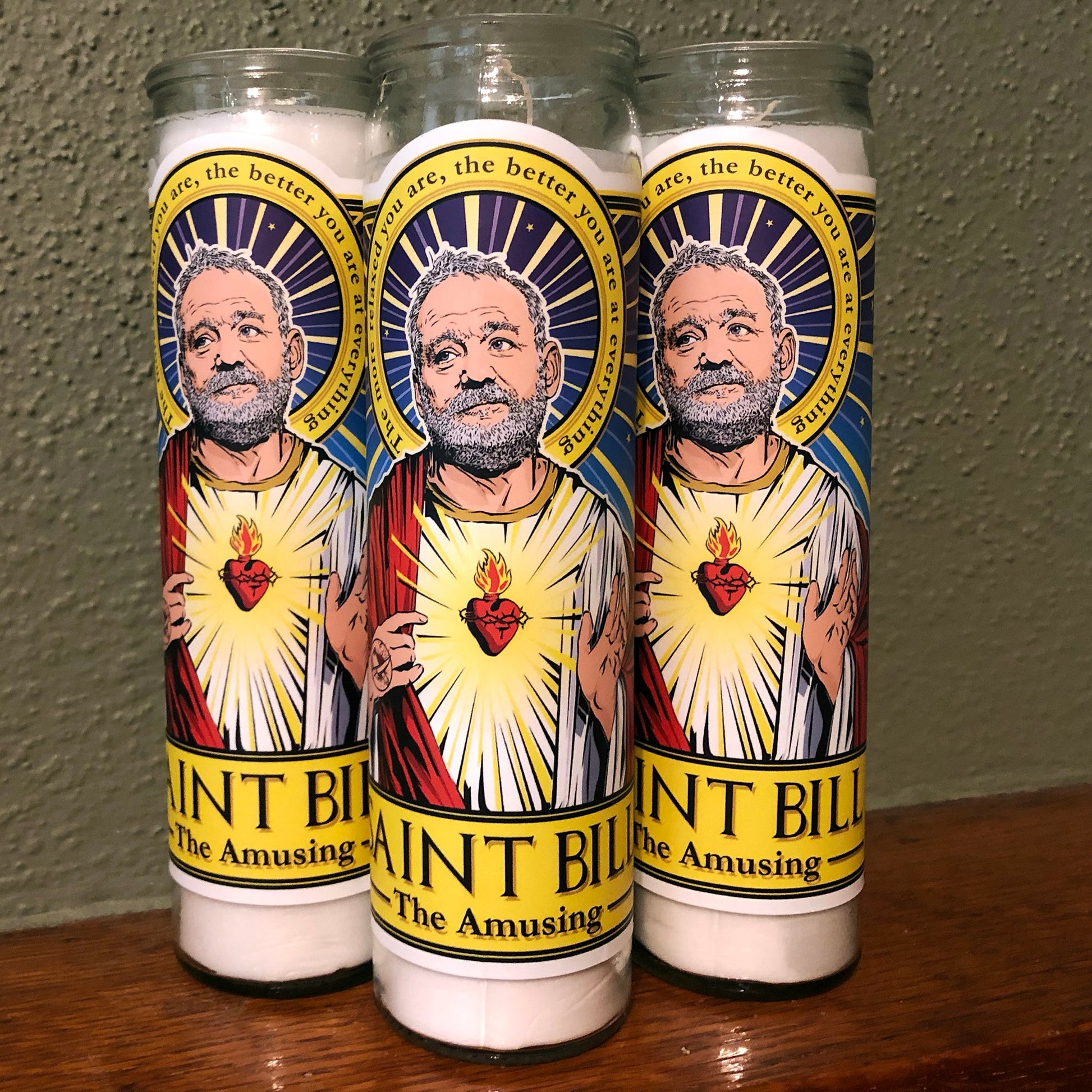 Saint Bill-The Amusing Candle Cleaverandblade.com
