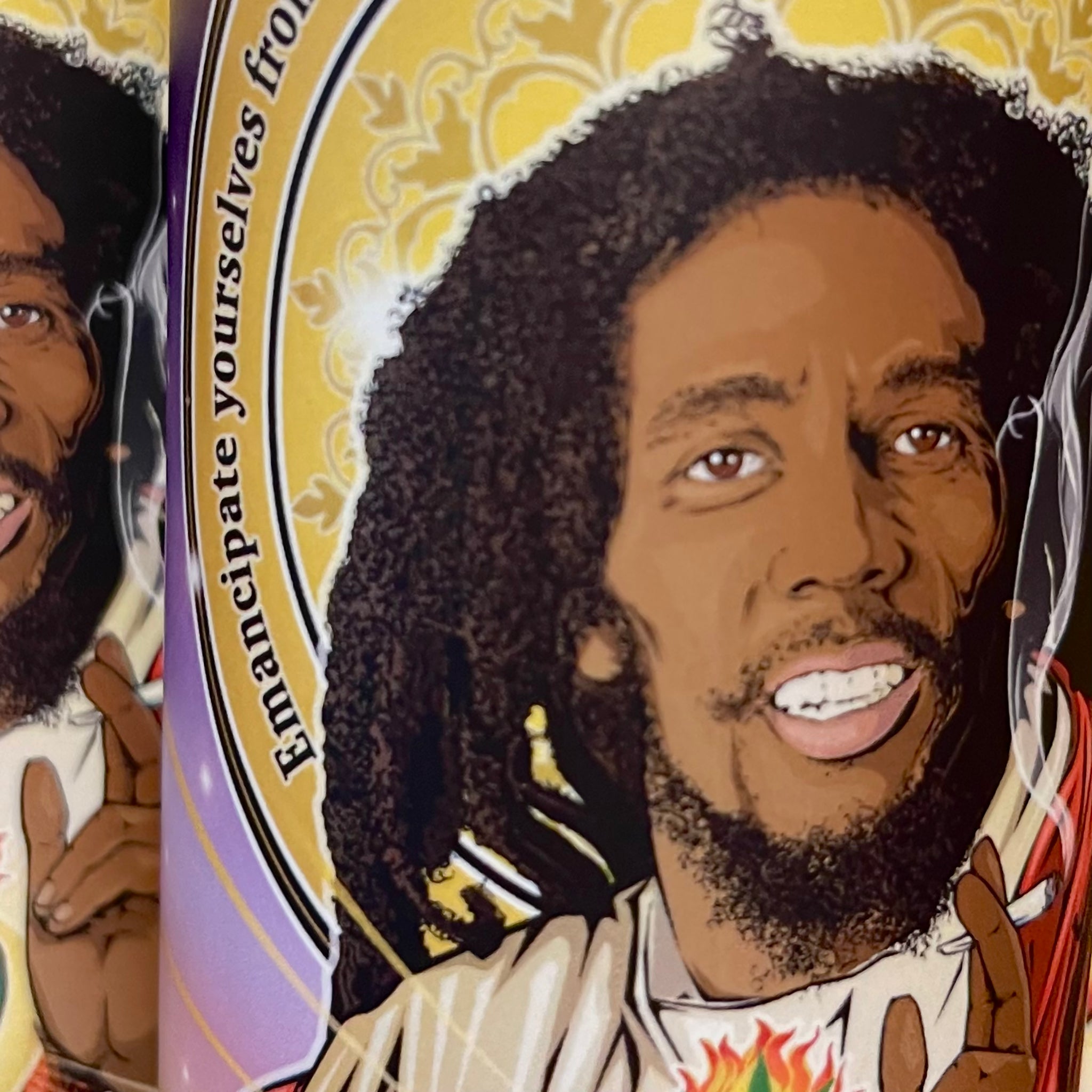 Saint Bob The Most High Candle Cleaverandblade.com