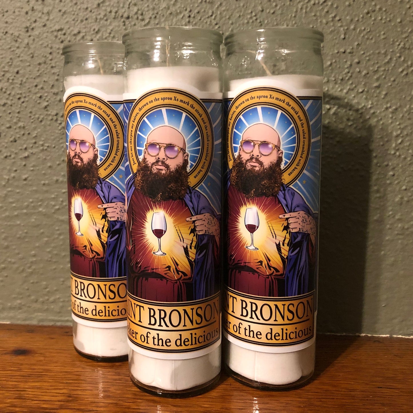 Saint Bronson Seeker of the Delicious Candle Cleaverandblade.com