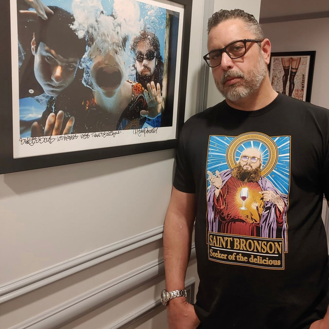 image Saint Bronson Seeker of the Delicious NY T-Shirt Cleaverandblade.com