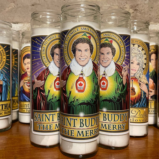 Saint Buddy The Merry Candle Cleaverandblade.com