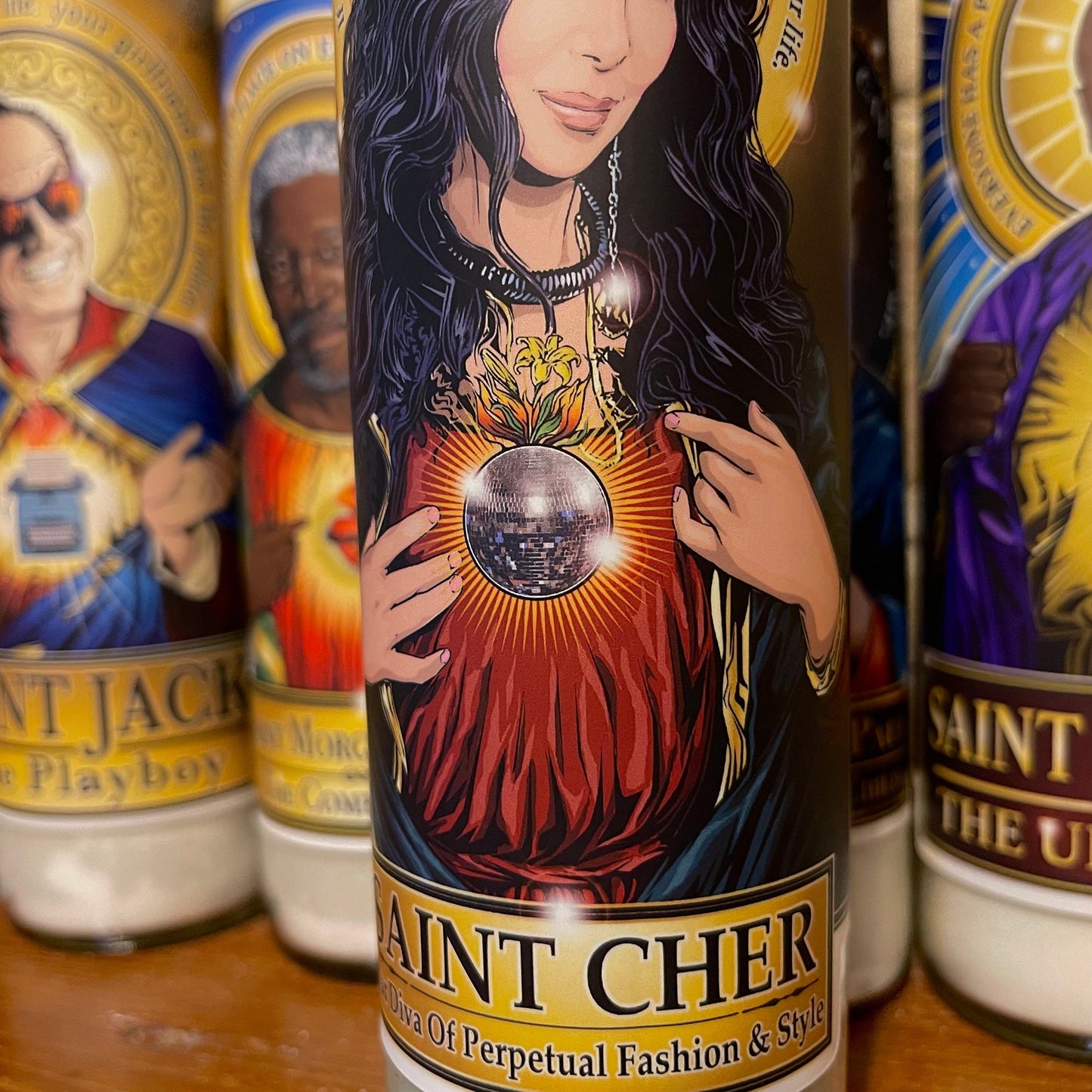 Saint Cher Candle Cleaverandblade.com