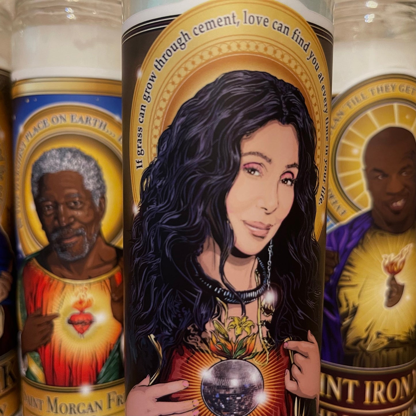 Saint Cher Candle Cleaverandblade.com