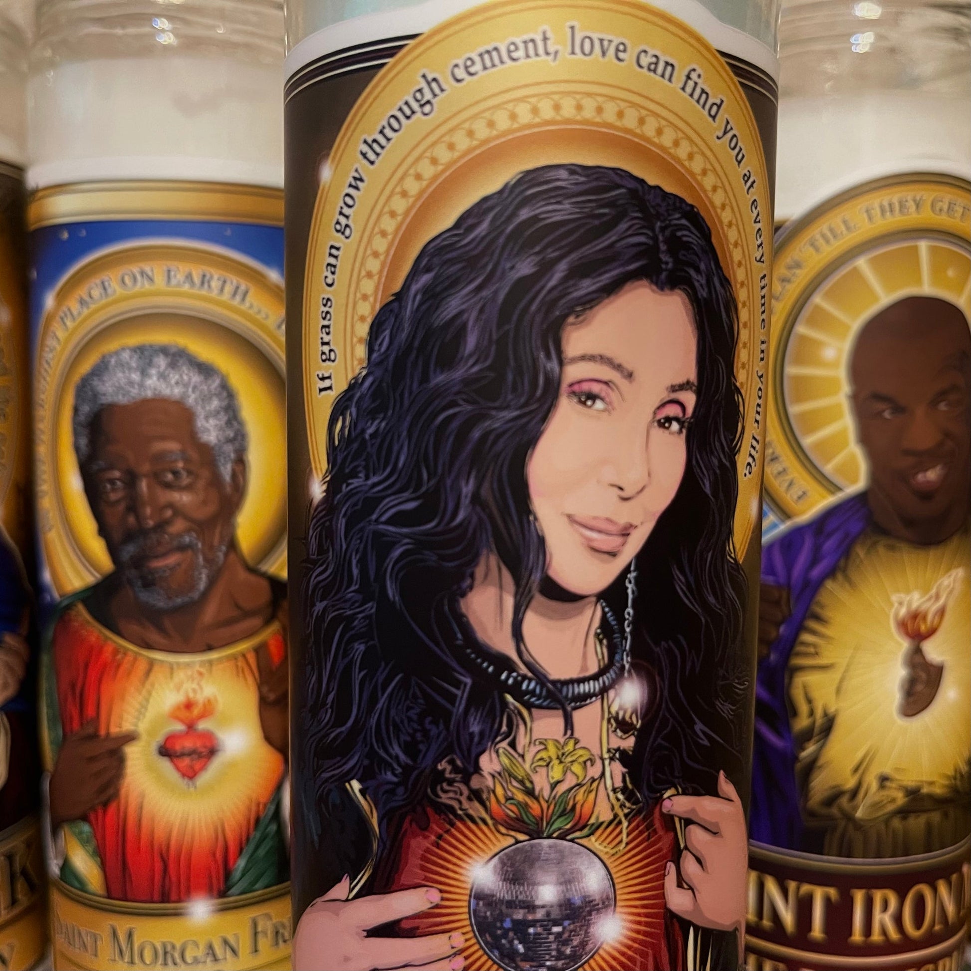 Saint Cher Candle Cleaverandblade.com