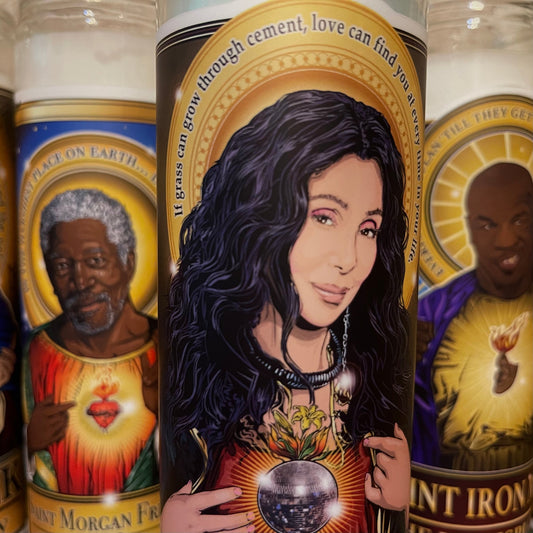 Saint Cher Candle Cleaverandblade.com