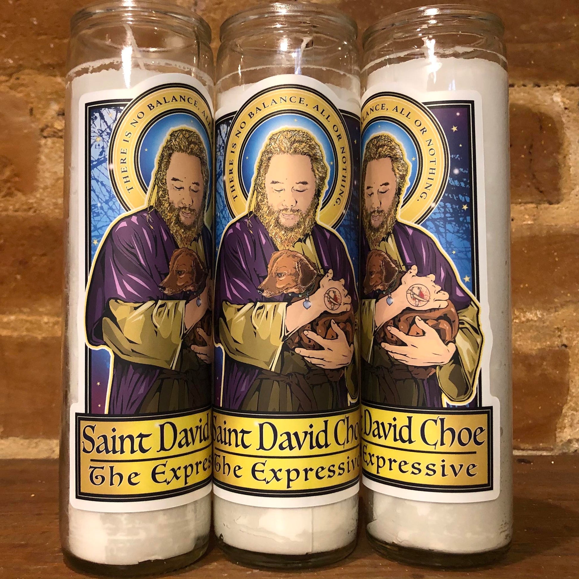 Saint David Choe The Expressive Candle Cleaverandblade.com