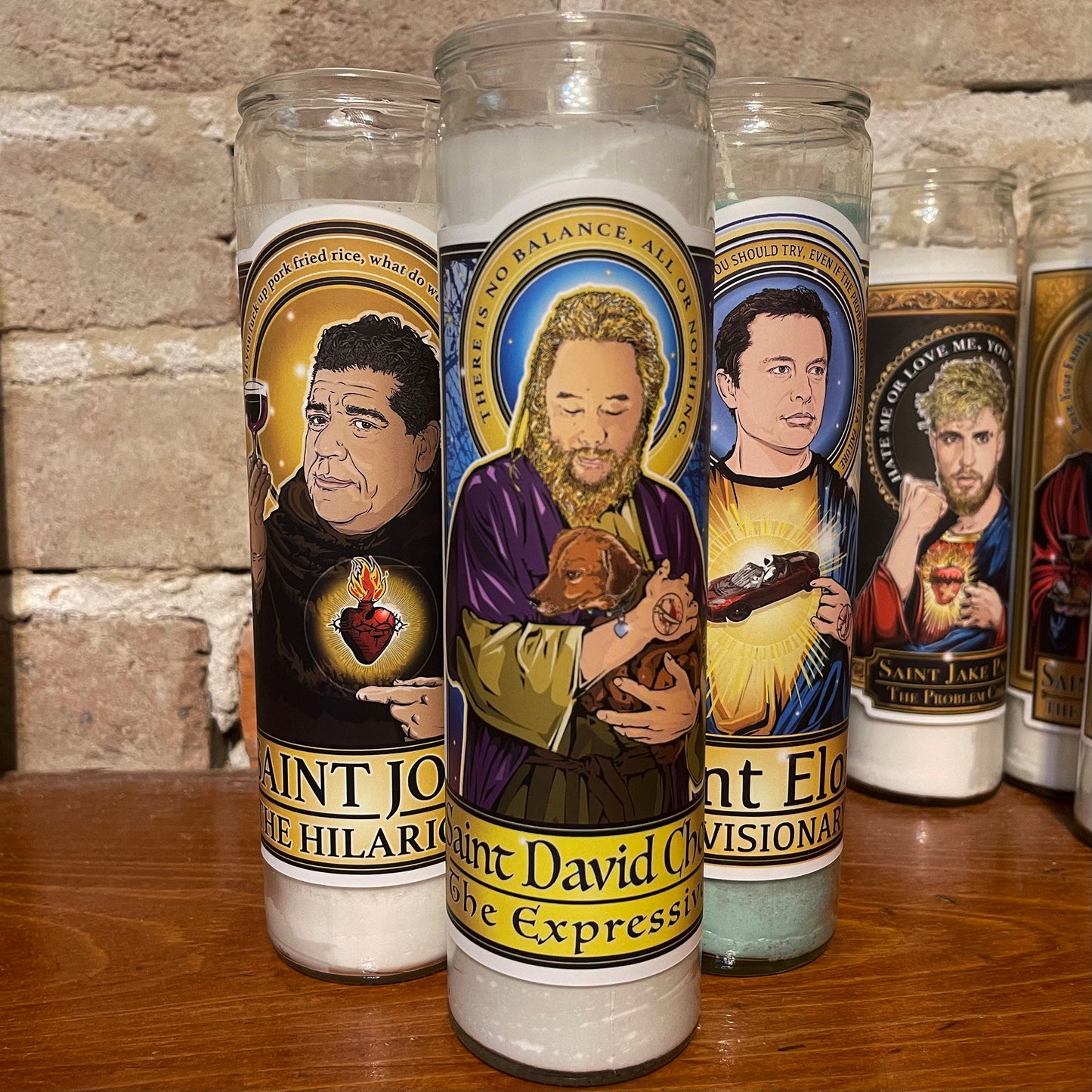 Saint David Choe The Expressive Candle Cleaverandblade.com