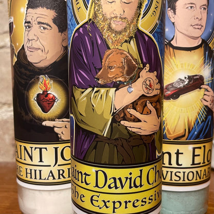 Saint David Choe The Expressive Candle Cleaverandblade.com