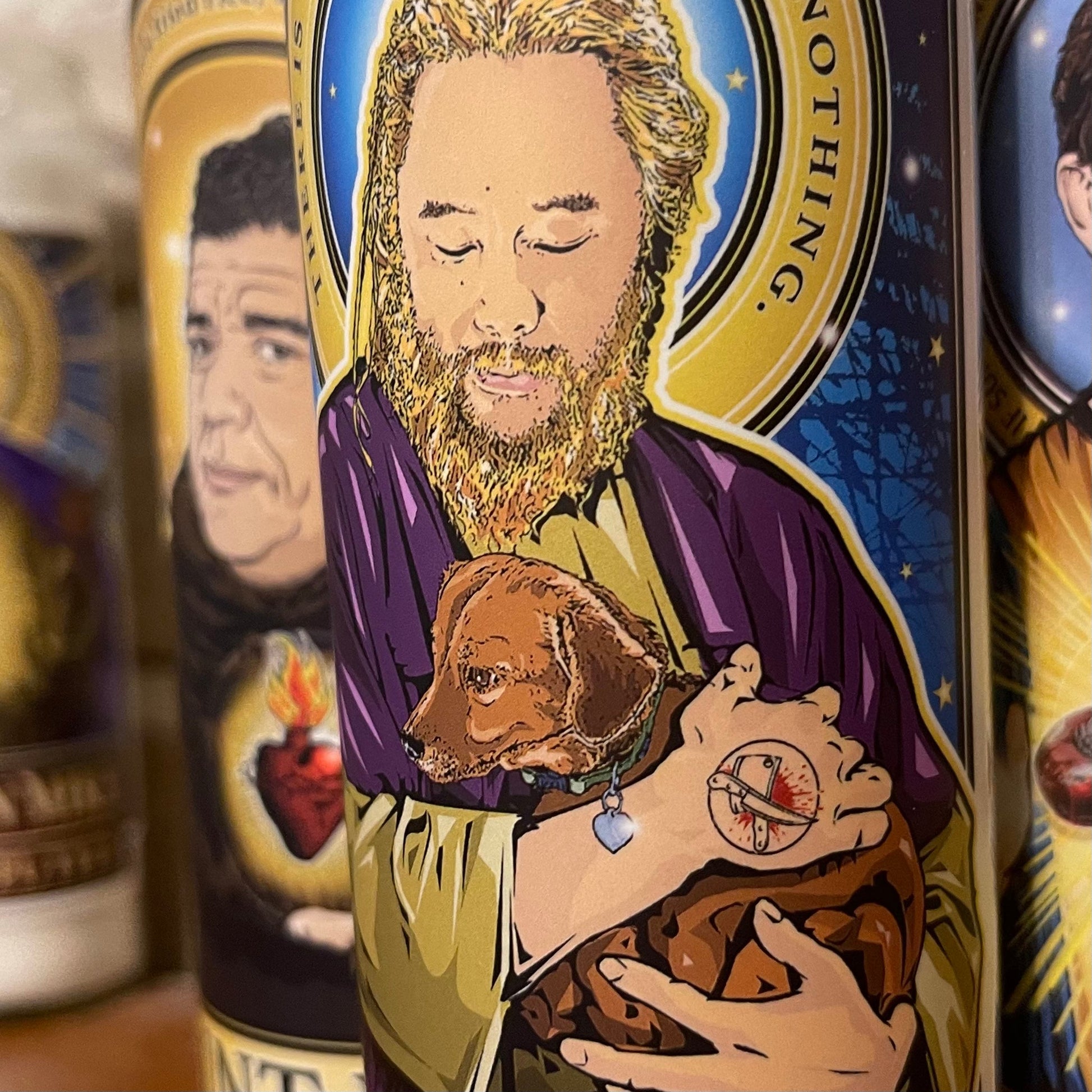 Saint David Choe The Expressive Candle Cleaverandblade.com