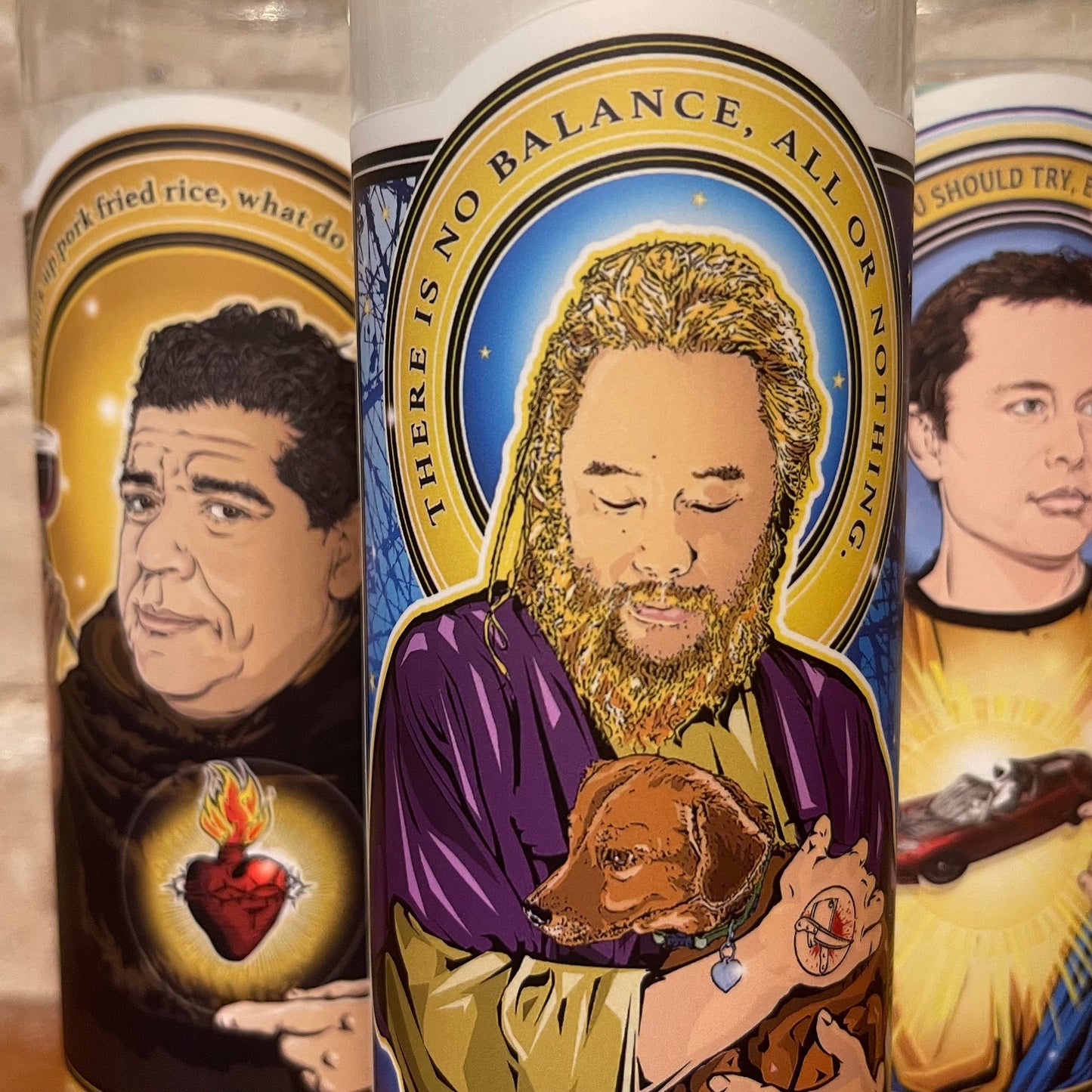 Saint David Choe The Expressive Candle Cleaverandblade.com