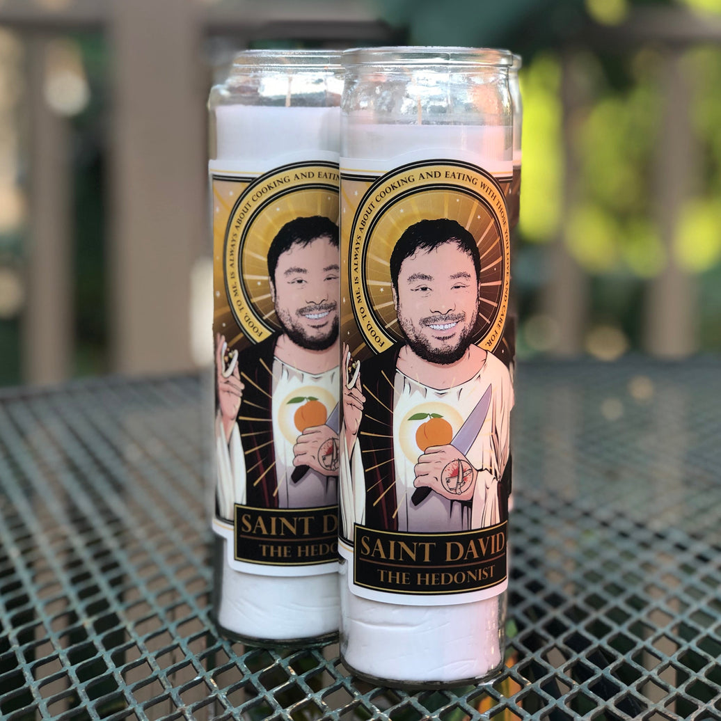 Saint David The Hedonist Candle Cleaverandblade.com