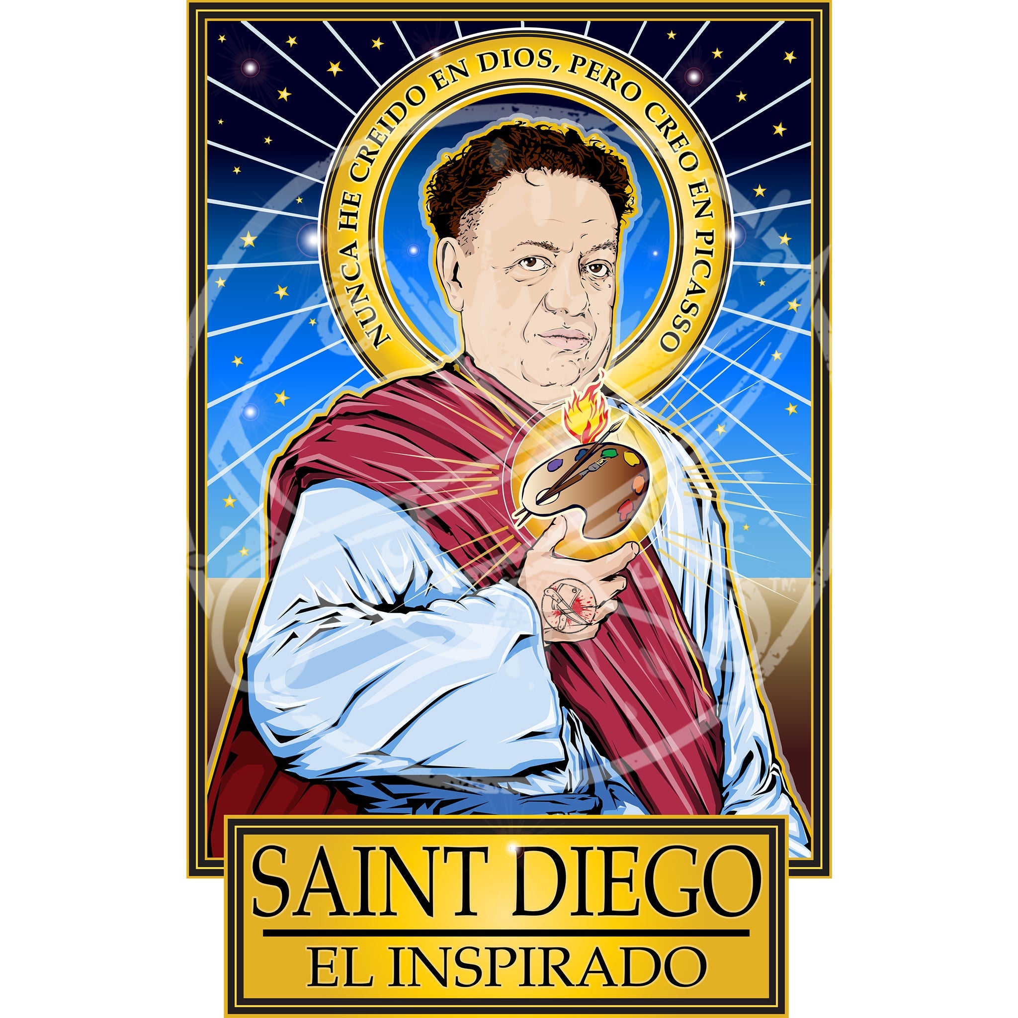 Saint Diego El Inspirado Poster – Cleaverandblade.com