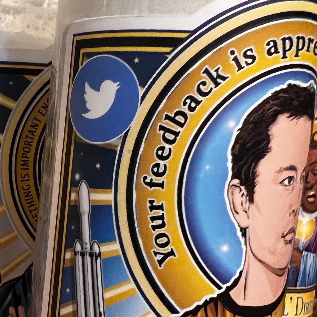 Saint Elon the Visionary Candle Cleaverandblade.com