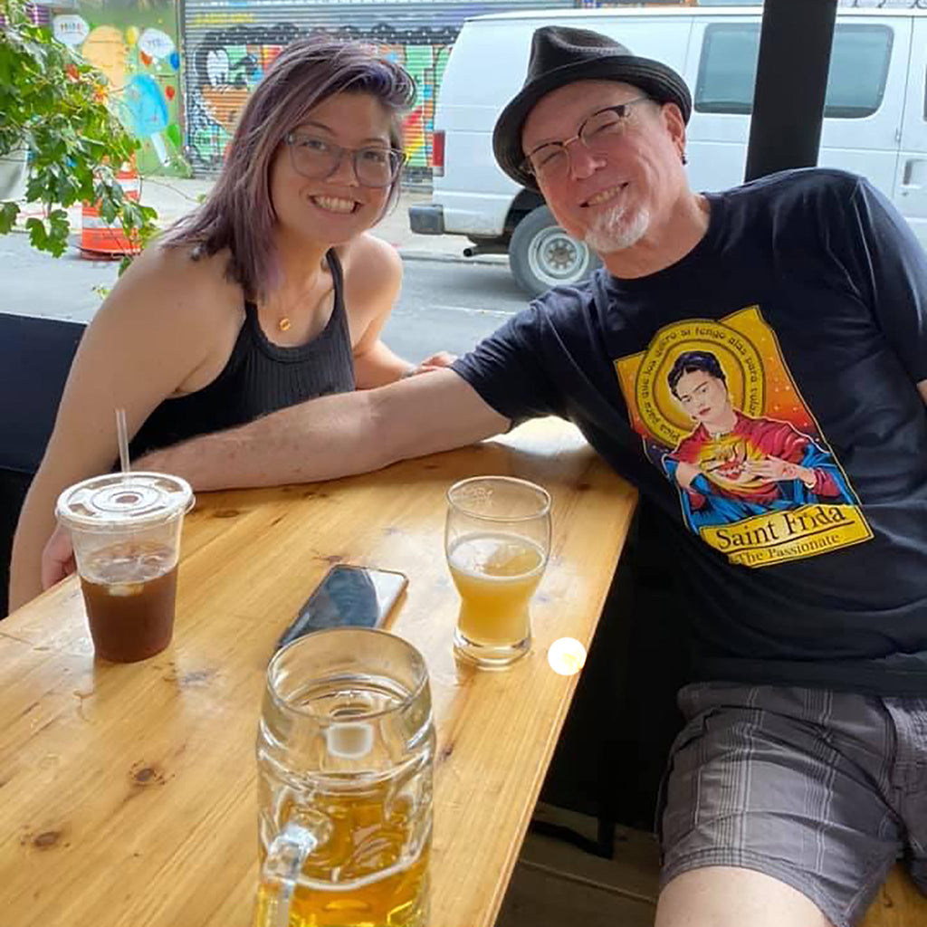 Saint Frida The Passionate T-Shirt Cleaverandblade.com