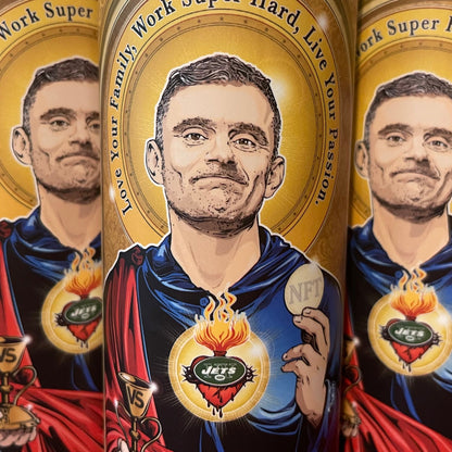 Saint Gary Vee The Inspirational Candle Cleaverandblade.com