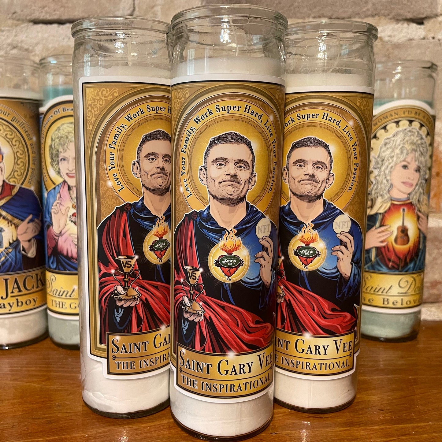 Saint Gary Vee The Inspirational Candle Cleaverandblade.com