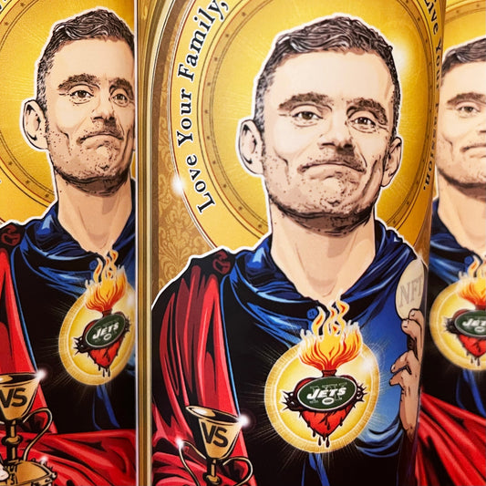 Saint Gary Vee The Inspirational Candle Cleaverandblade.com