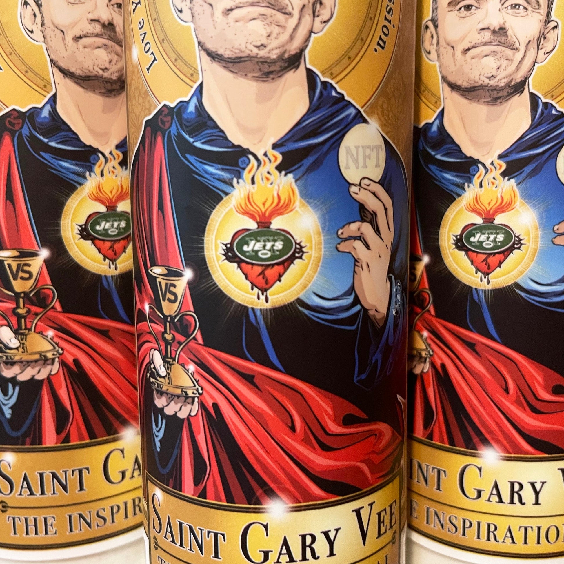 Saint Gary Vee The Inspirational Candle Cleaverandblade.com