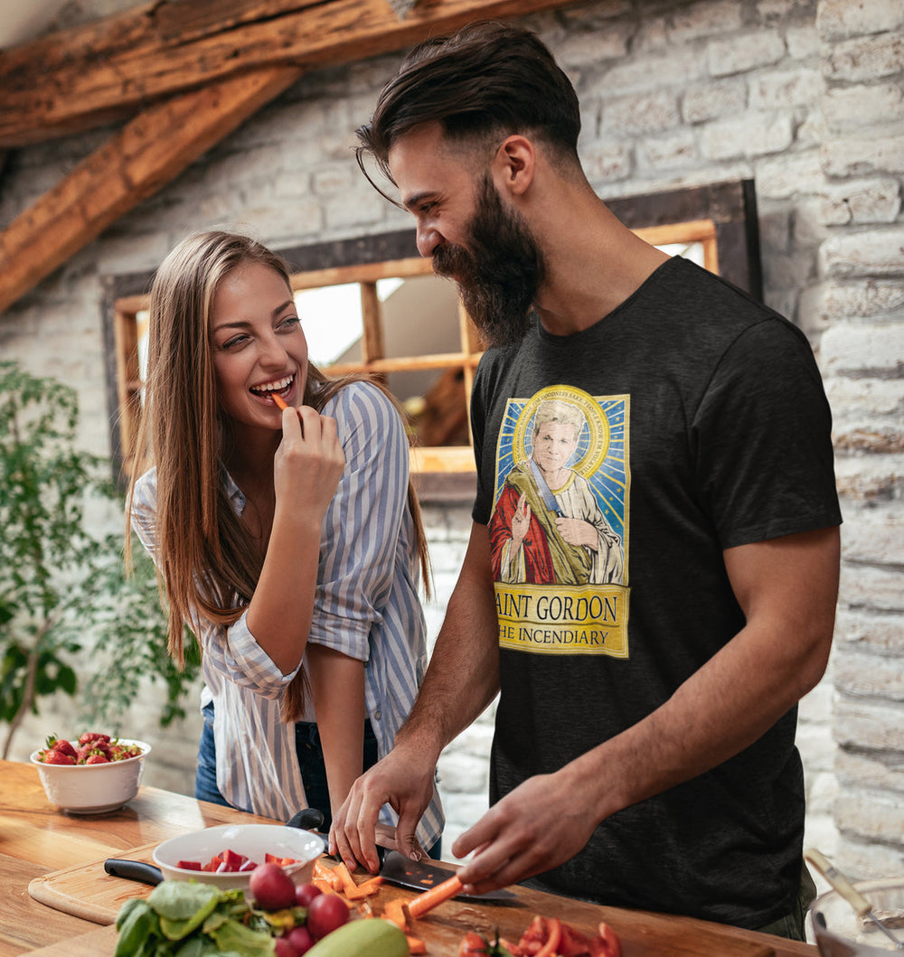 Saint Gordon Ramsay T-Shirt Cleaverandblade.com