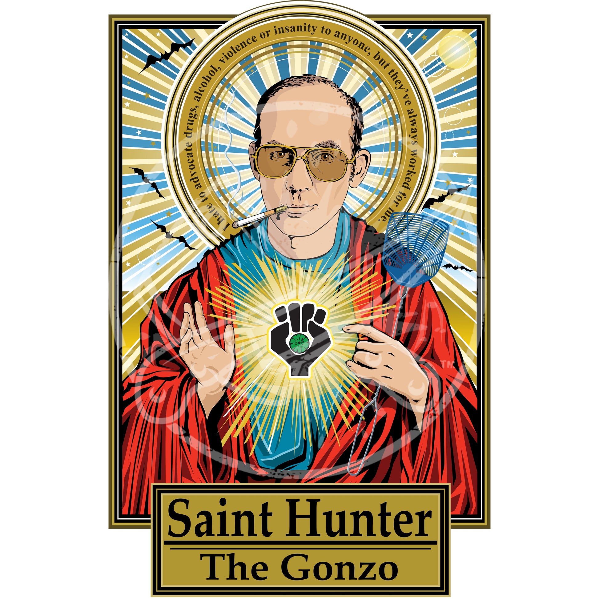 Saint Hunter poster included in bundle