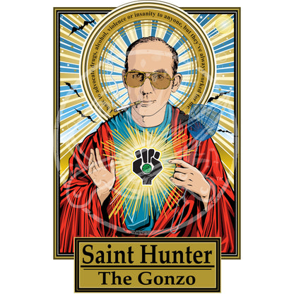 Saint Hunter poster included in bundle