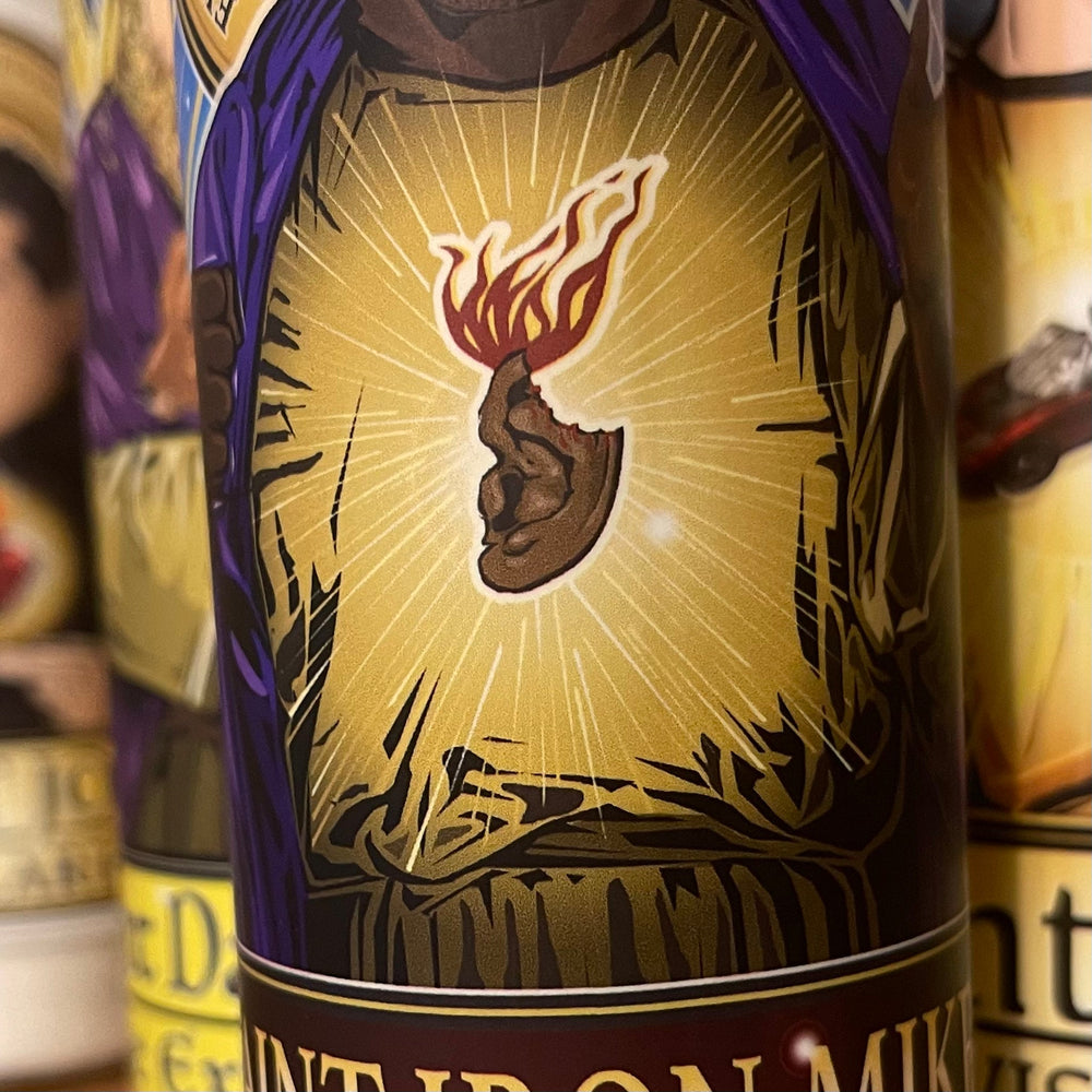 Saint Iron Mike The Undisputed Candle Cleaverandblade.com