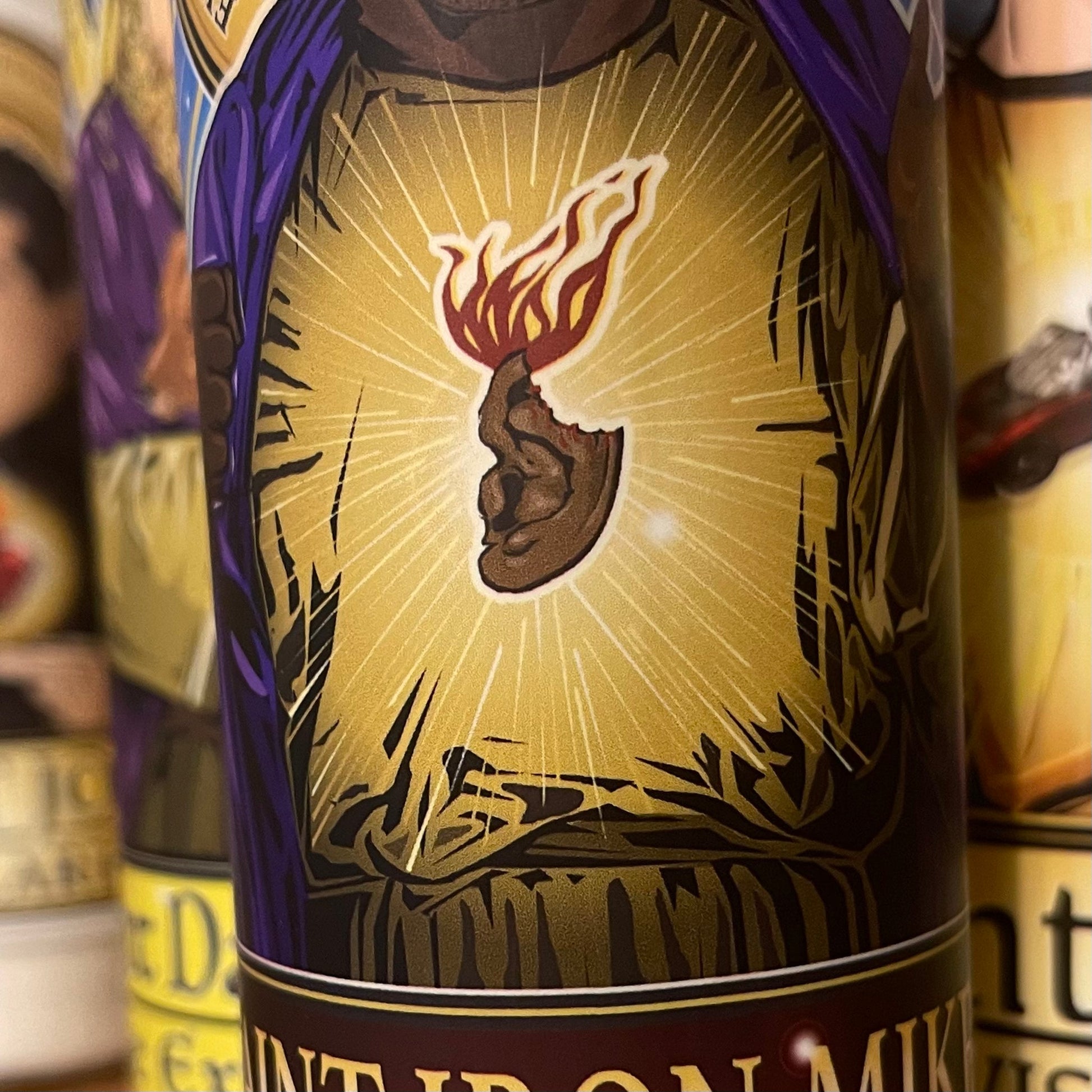 Saint Iron Mike The Undisputed Candle Cleaverandblade.com