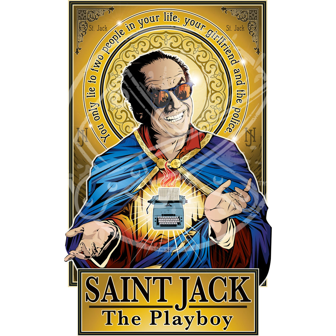 Saint Jack The Playboy Poster – Cleaverandblade.com