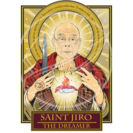 Saint Jiro-The Dreamer Poster Cleaverandblade.com