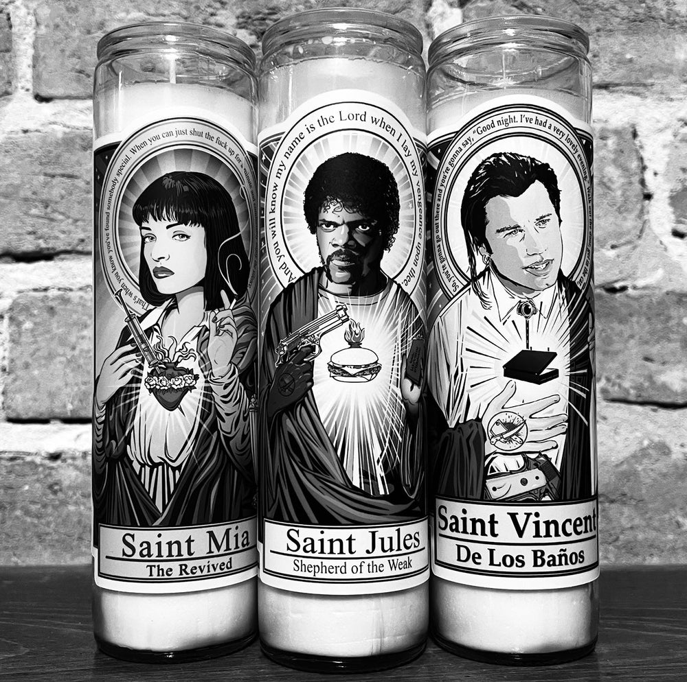 Saint Jules Shepherd of the Weak Candle Cleaverandblade.com