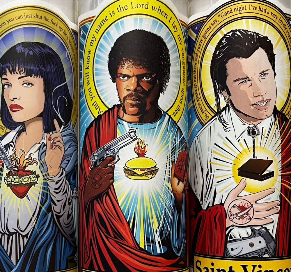 Saint Jules Shepherd of the Weak Candle Cleaverandblade.com