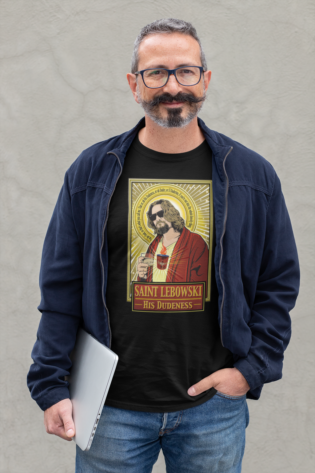 Saint Lebowski T-Shirt Cleaverandblade.com