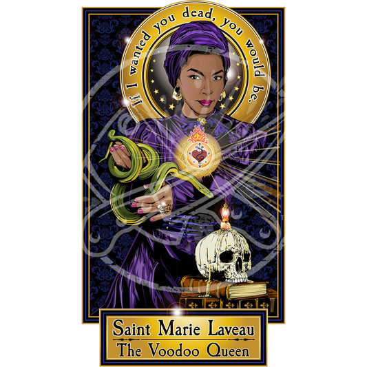 Saint Marie Laveau Poster Cleaverandblade.com