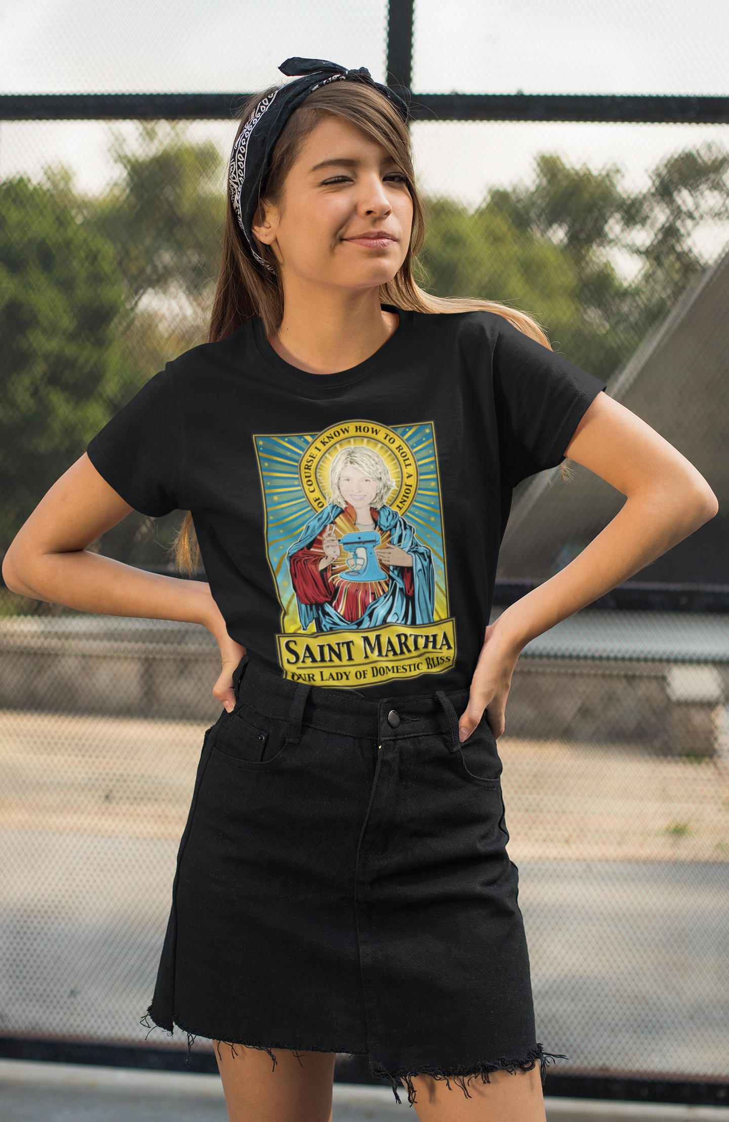 Saint Martha T-Shirt Cleaverandblade.com