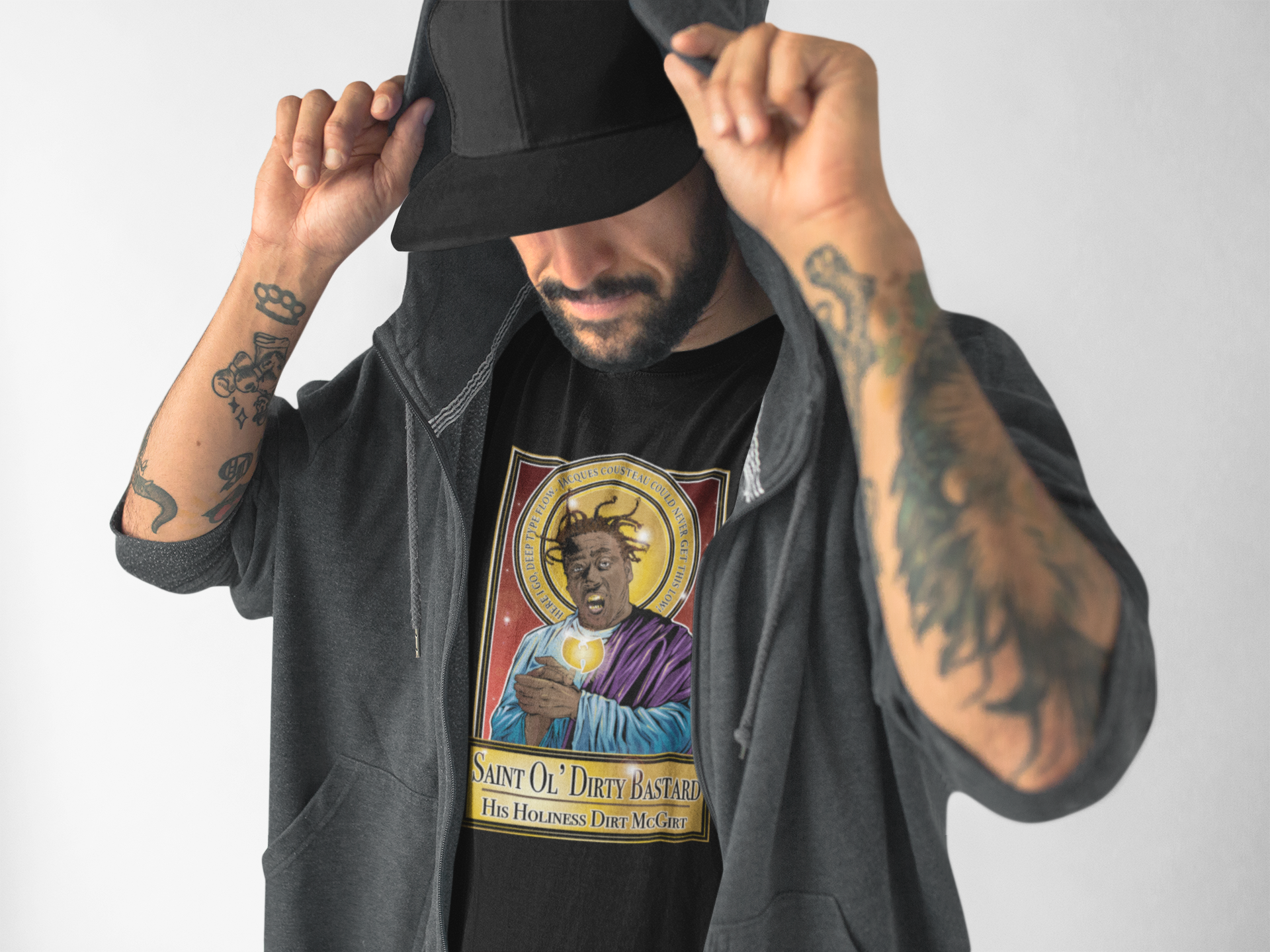 Saint Ol’ Dirty Bastard T-Shirt Cleaverandblade.com