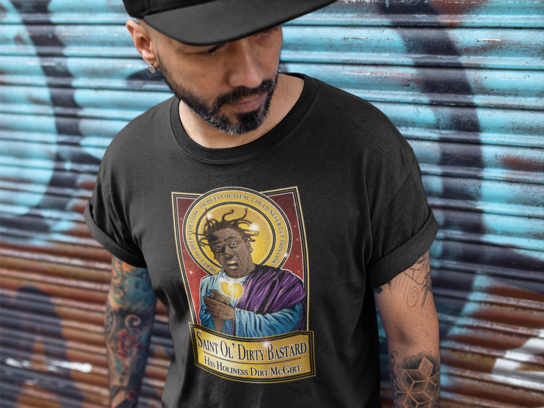 image Saint Ol’ Dirty Bastard T-Shirt Cleaverandblade.com