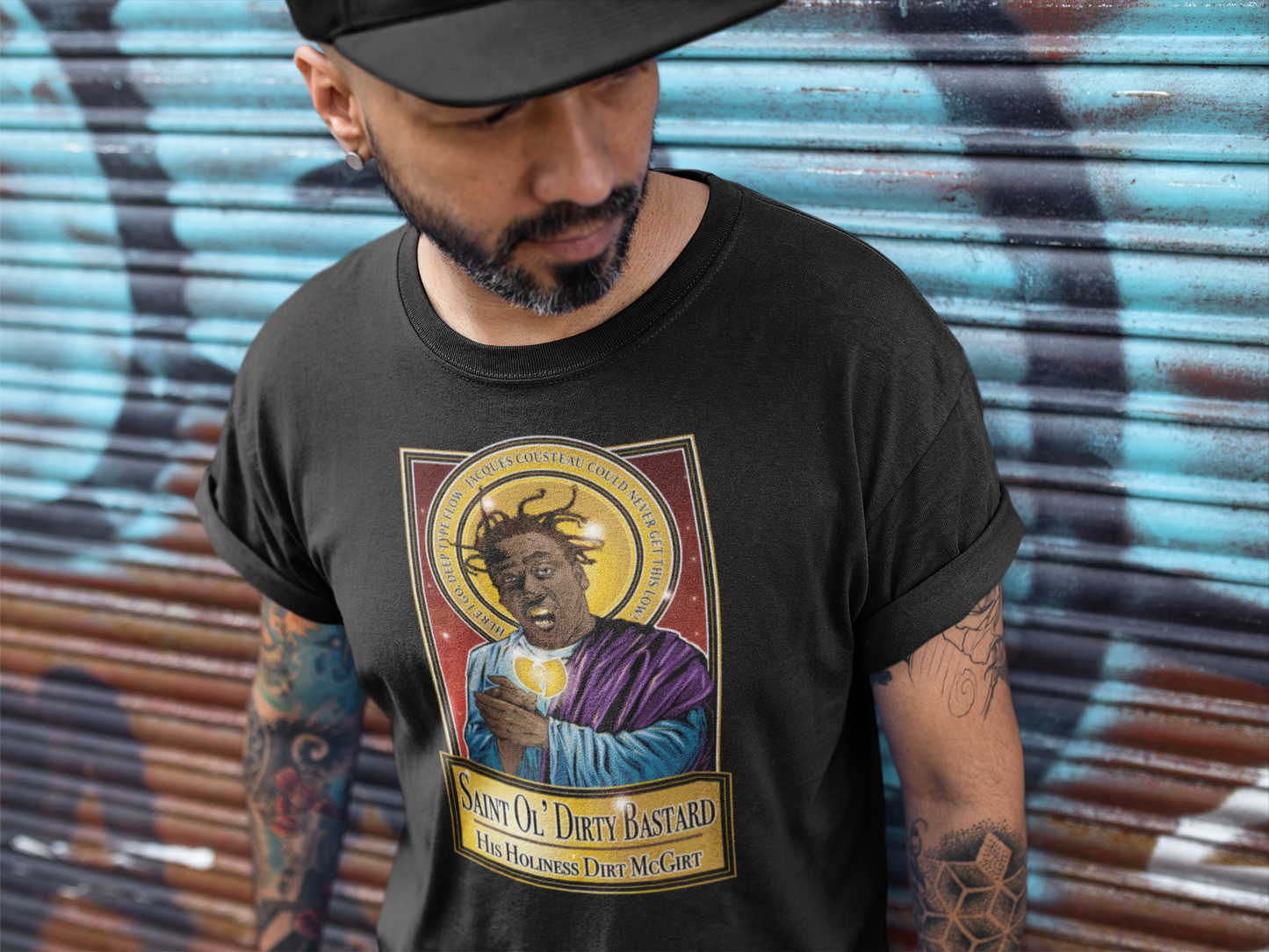 Saint Ol’ Dirty Bastard T-Shirt Cleaverandblade.com