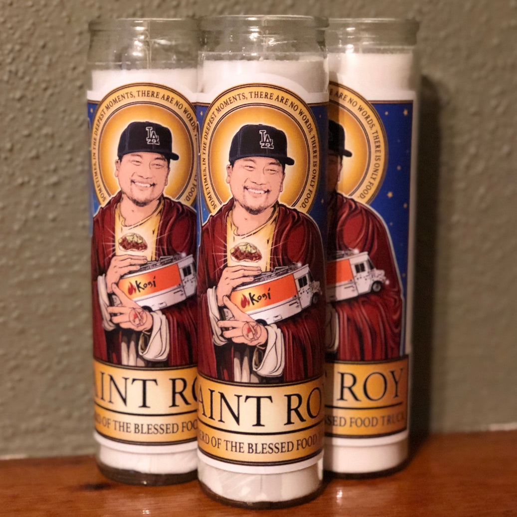 Saint Roy Candle Cleaverandblade.com