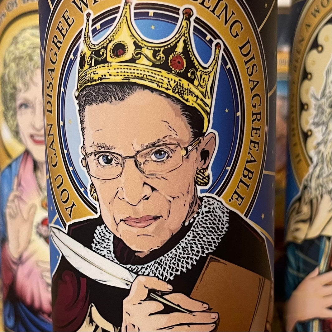 image Saint Ruth the Notorious Candle Cleaverandblade.com