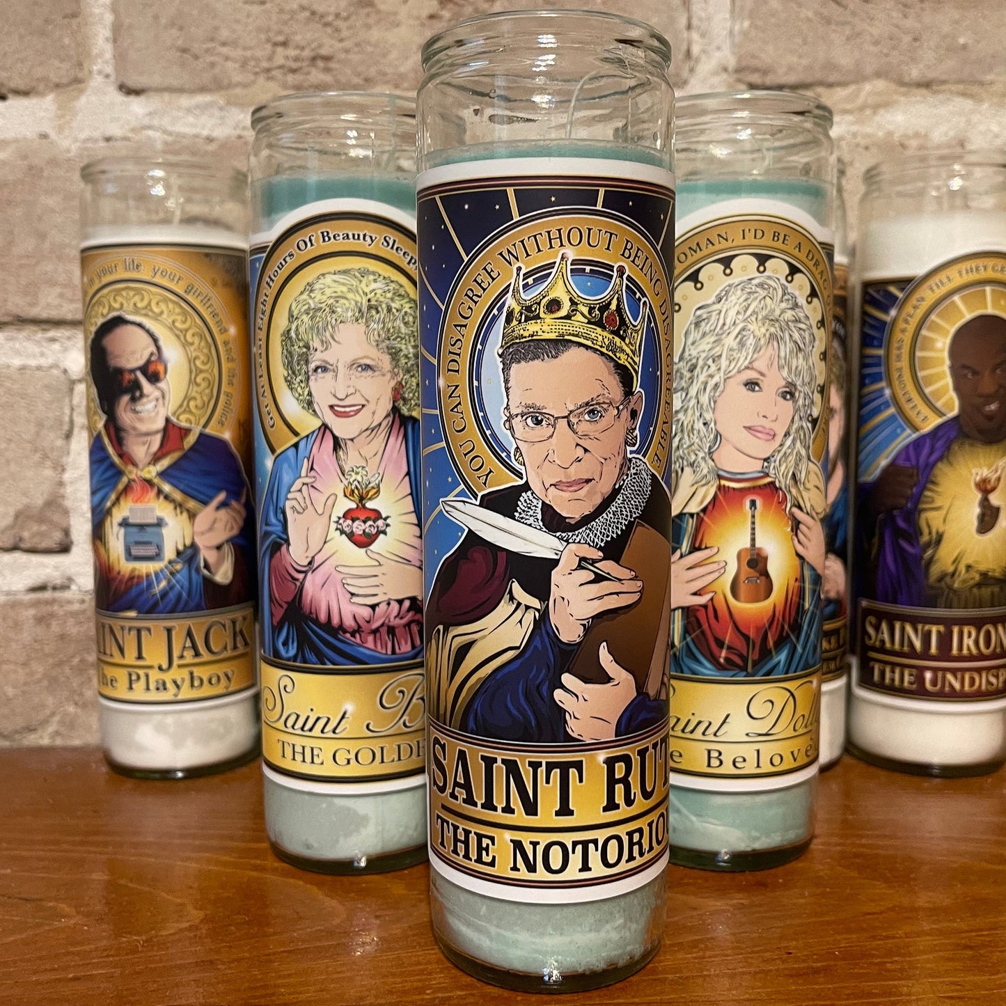 Saint Ruth the Notorious Candle Cleaverandblade.com