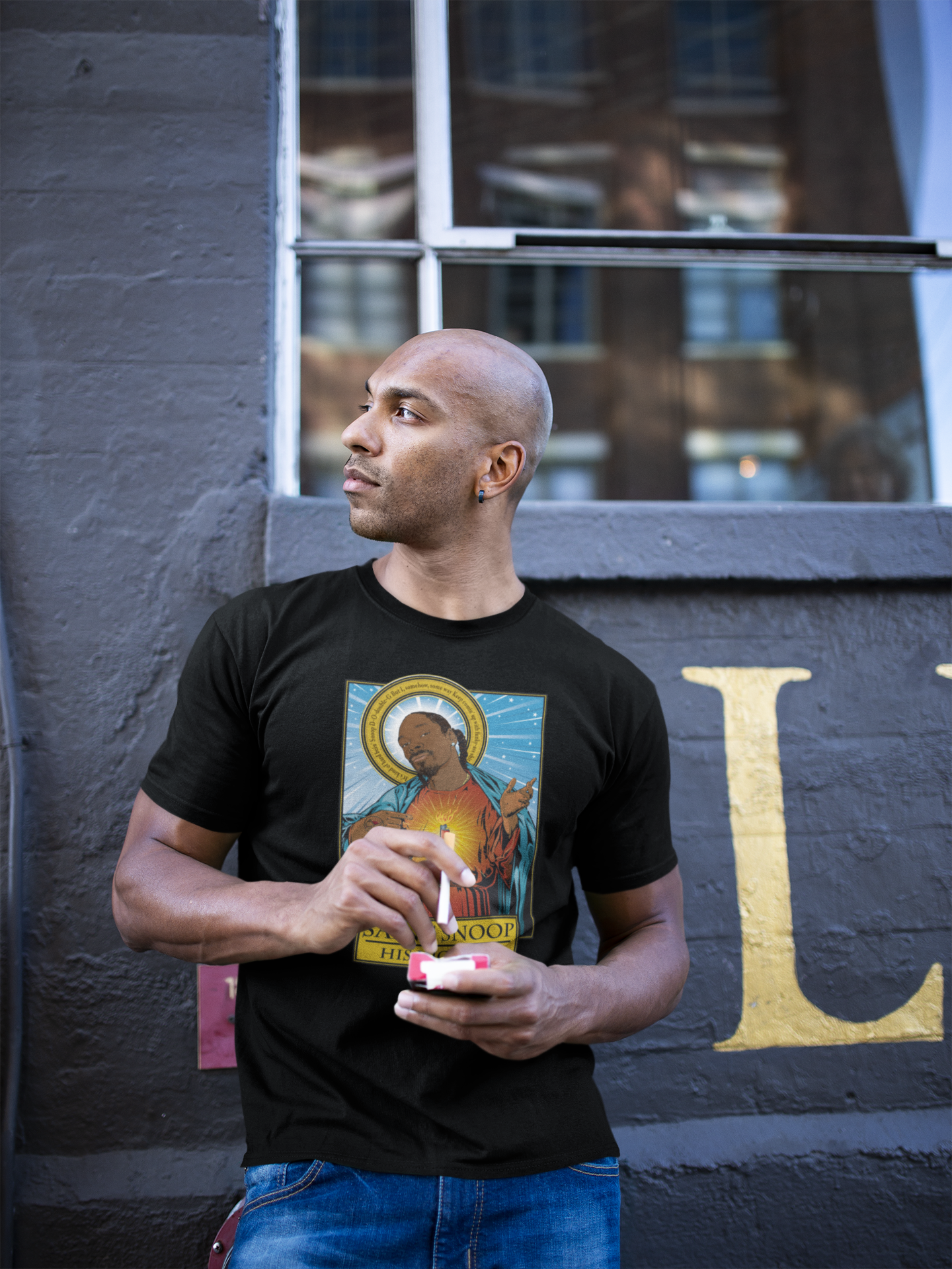 Saint Snoop T-Shirt Cleaverandblade.com