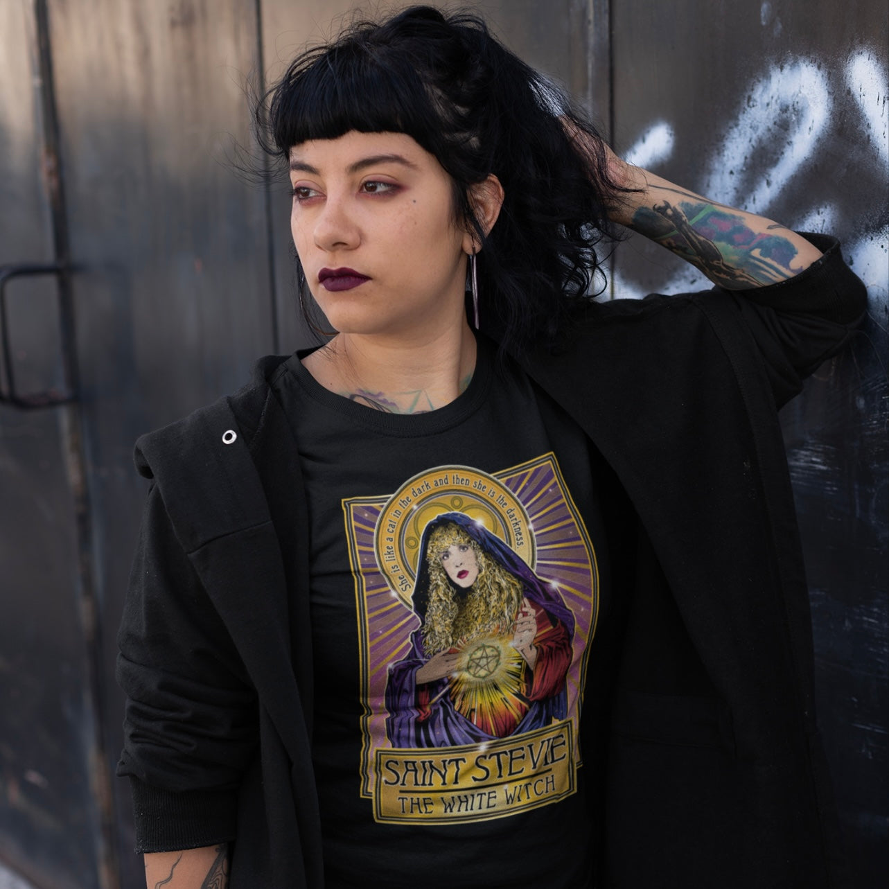 Saint Stevie The White Witch Shirt Cleaverandblade.com