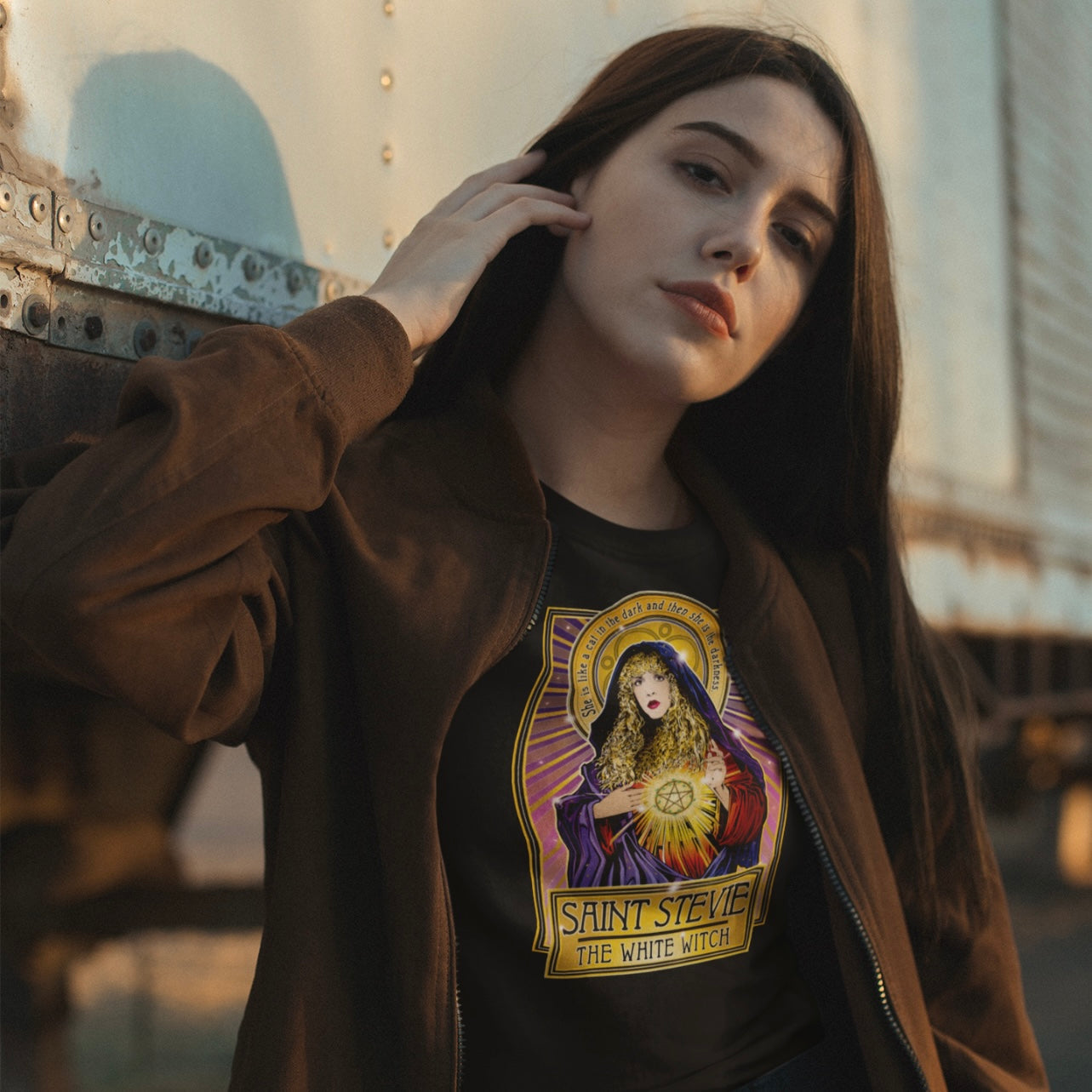 Saint Stevie The White Witch Shirt Cleaverandblade.com